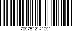 Código de barras (EAN, GTIN, SKU, ISBN): '7897572141391'