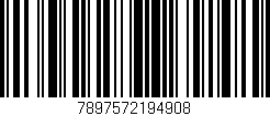 Código de barras (EAN, GTIN, SKU, ISBN): '7897572194908'