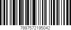 Código de barras (EAN, GTIN, SKU, ISBN): '7897572195042'