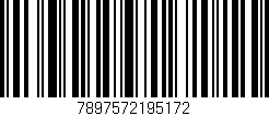 Código de barras (EAN, GTIN, SKU, ISBN): '7897572195172'