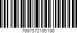 Código de barras (EAN, GTIN, SKU, ISBN): '7897572195196'