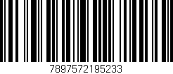 Código de barras (EAN, GTIN, SKU, ISBN): '7897572195233'