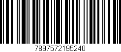 Código de barras (EAN, GTIN, SKU, ISBN): '7897572195240'