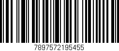 Código de barras (EAN, GTIN, SKU, ISBN): '7897572195455'