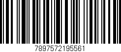 Código de barras (EAN, GTIN, SKU, ISBN): '7897572195561'