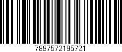Código de barras (EAN, GTIN, SKU, ISBN): '7897572195721'