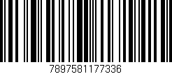 Código de barras (EAN, GTIN, SKU, ISBN): '7897581177336'