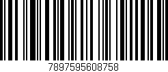 Código de barras (EAN, GTIN, SKU, ISBN): '7897595608758'
