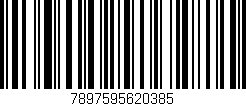 Código de barras (EAN, GTIN, SKU, ISBN): '7897595620385'