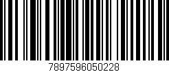 Código de barras (EAN, GTIN, SKU, ISBN): '7897596050228'