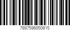 Código de barras (EAN, GTIN, SKU, ISBN): '7897596050815'