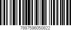 Código de barras (EAN, GTIN, SKU, ISBN): '7897596050822'