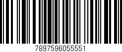 Código de barras (EAN, GTIN, SKU, ISBN): '7897596055551'