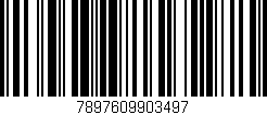 Código de barras (EAN, GTIN, SKU, ISBN): '7897609903497'