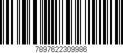 Código de barras (EAN, GTIN, SKU, ISBN): '7897622309986'