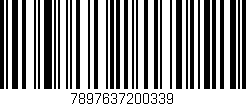Código de barras (EAN, GTIN, SKU, ISBN): '7897637200339'