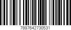 Código de barras (EAN, GTIN, SKU, ISBN): '7897642730531'