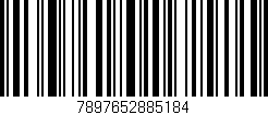 Código de barras (EAN, GTIN, SKU, ISBN): '7897652885184'