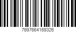 Código de barras (EAN, GTIN, SKU, ISBN): '7897664169326'