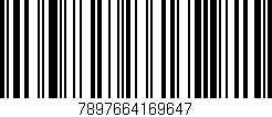 Código de barras (EAN, GTIN, SKU, ISBN): '7897664169647'