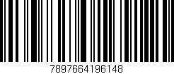Código de barras (EAN, GTIN, SKU, ISBN): '7897664196148'