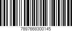 Código de barras (EAN, GTIN, SKU, ISBN): '7897668300145'