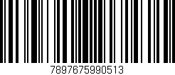 Código de barras (EAN, GTIN, SKU, ISBN): '7897675990513'