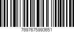 Código de barras (EAN, GTIN, SKU, ISBN): '7897675993651'