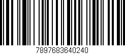 Código de barras (EAN, GTIN, SKU, ISBN): '7897683640240'
