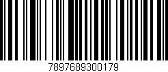 Código de barras (EAN, GTIN, SKU, ISBN): '7897689300179'