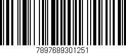 Código de barras (EAN, GTIN, SKU, ISBN): '7897689301251'