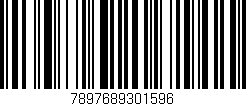 Código de barras (EAN, GTIN, SKU, ISBN): '7897689301596'