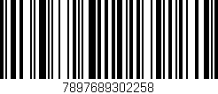 Código de barras (EAN, GTIN, SKU, ISBN): '7897689302258'