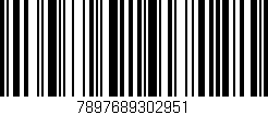 Código de barras (EAN, GTIN, SKU, ISBN): '7897689302951'