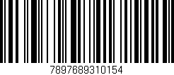 Código de barras (EAN, GTIN, SKU, ISBN): '7897689310154'