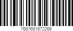Código de barras (EAN, GTIN, SKU, ISBN): '7897691872268'