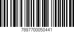 Código de barras (EAN, GTIN, SKU, ISBN): '7897700050441'