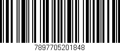 Código de barras (EAN, GTIN, SKU, ISBN): '7897705201848'