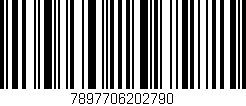 Código de barras (EAN, GTIN, SKU, ISBN): '7897706202790'