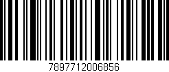 Código de barras (EAN, GTIN, SKU, ISBN): '7897712006856'