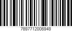 Código de barras (EAN, GTIN, SKU, ISBN): '7897712006948'