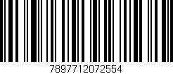 Código de barras (EAN, GTIN, SKU, ISBN): '7897712072554'
