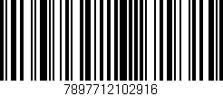 Código de barras (EAN, GTIN, SKU, ISBN): '7897712102916'