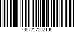 Código de barras (EAN, GTIN, SKU, ISBN): '7897727202199'