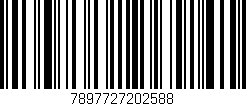 Código de barras (EAN, GTIN, SKU, ISBN): '7897727202588'