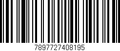 Código de barras (EAN, GTIN, SKU, ISBN): '7897727408195'