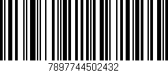 Código de barras (EAN, GTIN, SKU, ISBN): '7897744502432'
