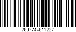 Código de barras (EAN, GTIN, SKU, ISBN): '7897744811237'