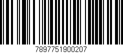 Código de barras (EAN, GTIN, SKU, ISBN): '7897751900207'