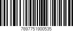 Código de barras (EAN, GTIN, SKU, ISBN): '7897751900535'